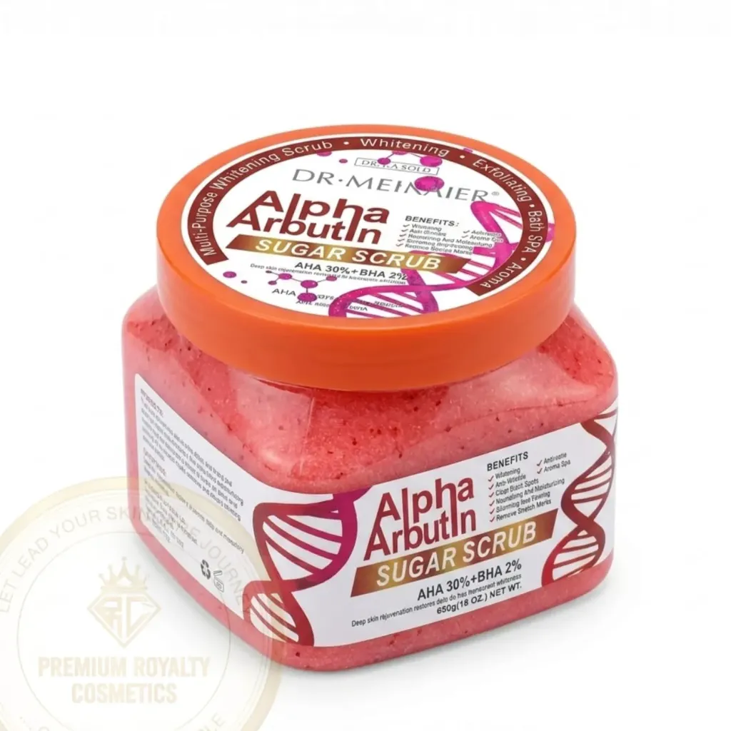 DR MEINAIER ( ALPHA ARBUTIN ) SUGAR SCRUB 650g