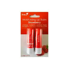 PRETTY STRAWBEERY MOISTURISING LIP BALM 4.3g