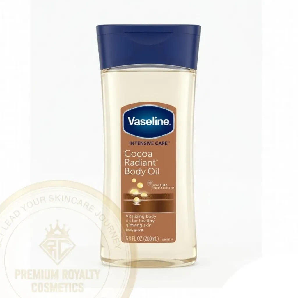 VASELINE INTENSIVE CARE COCOA RADIANT BODY OIL (UK) 200ml