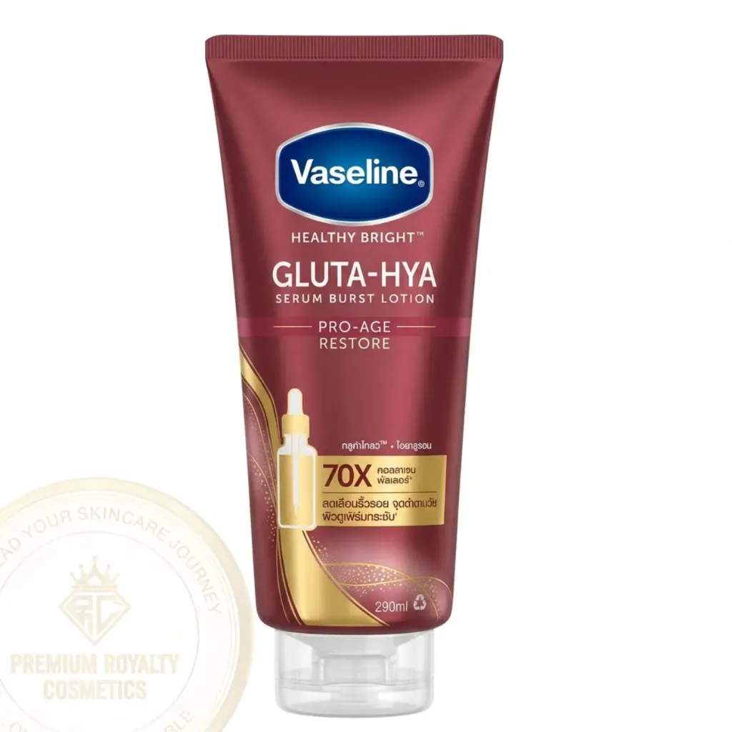 VASELINE GLUTA-HYA SERUM BURST LOTION PRO-AGE RESTORE 290mL