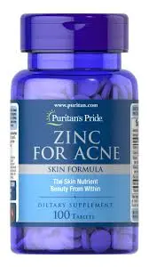 PURITAN'S PRIDE ZINC FOR ACNE 500MG
