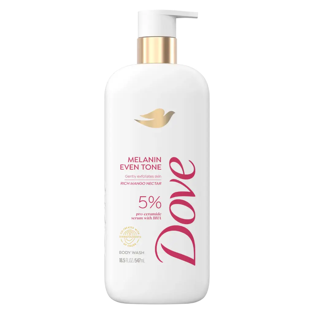 DOVE MELANIN EVEN TONE BODY WASH 547ml