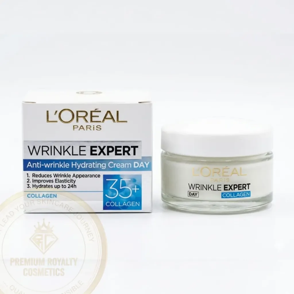 L'OREAL PARIS WRINKLE EXPERT 35+( ANTI-WRINKLE HYDRATING CRFEAM DAY ) COLLAGEN 50mL
