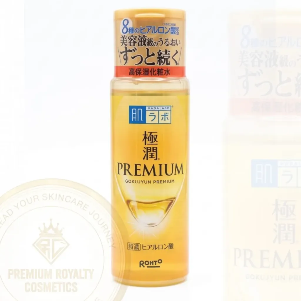 HADALABO GOKUJYUN [ PREMIUM HYDRATING ESSENCE ] Intensive Hyaluronic Acid Moisture Booster - 170mL