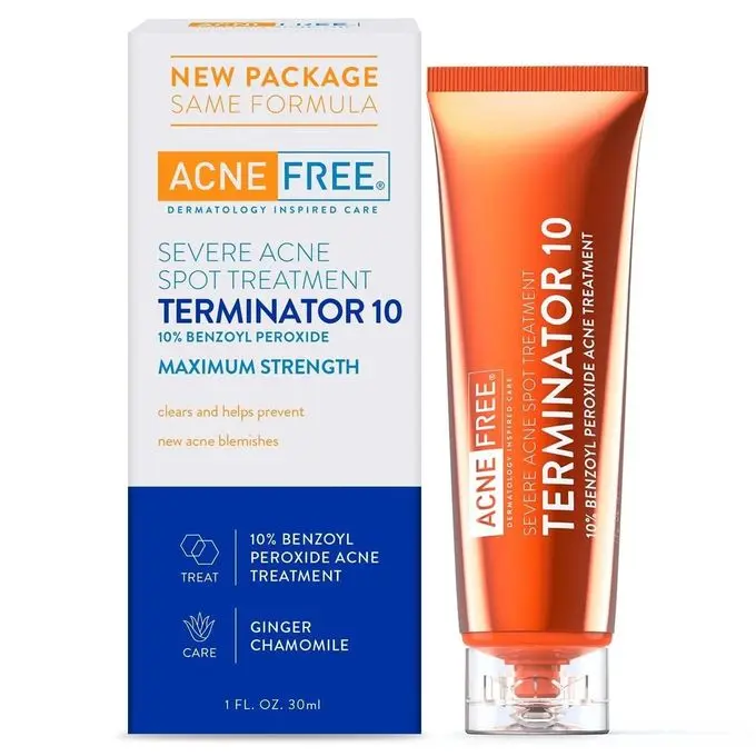 ACNE FREE TERMINATOR 10 SEVERE ACNE SPOT TREATMENT 30ml