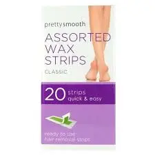 PRETTY SMOOTH PRETTY SMOOTH ASSORTED WAX STRIPS CLASSIC