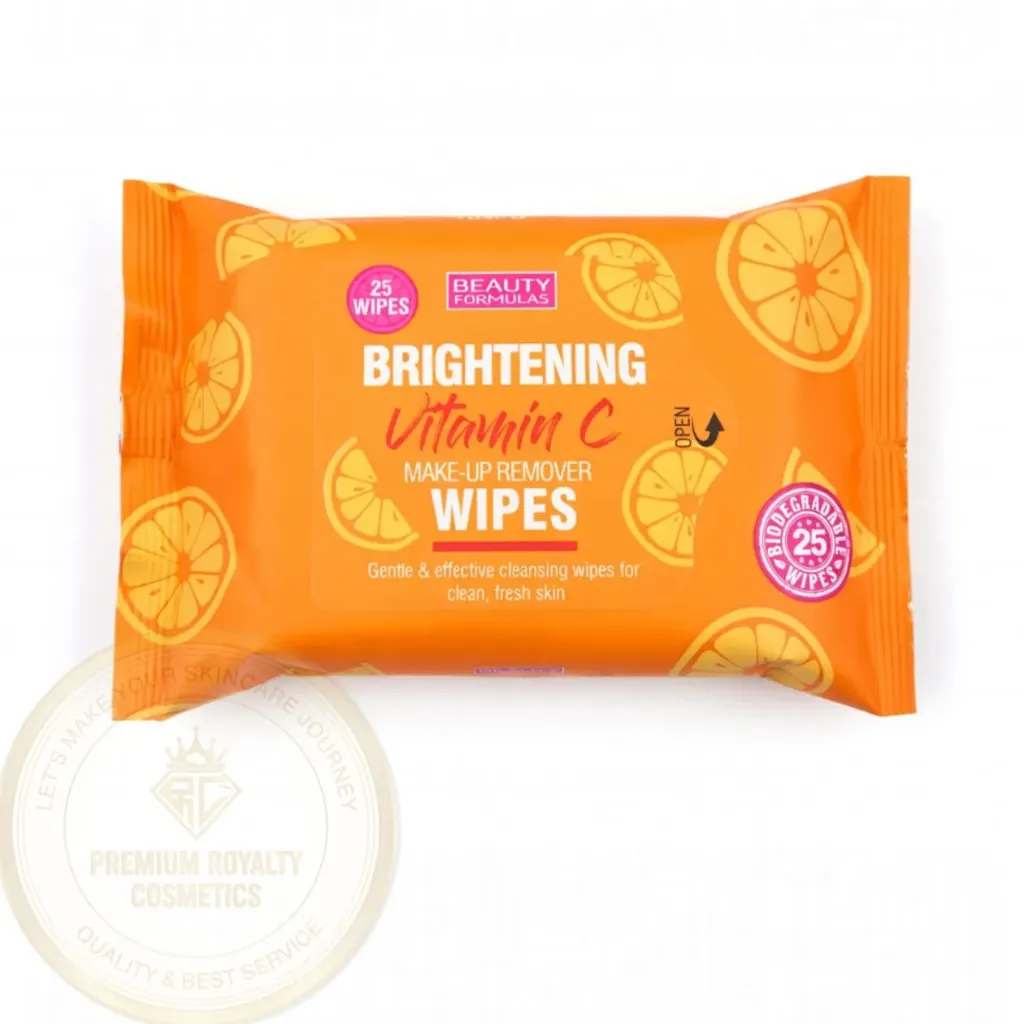 BEAUTY FORMULAS BRIGHTENING ( VITAMIN C MAKE-UP REMOVER ) WIPES