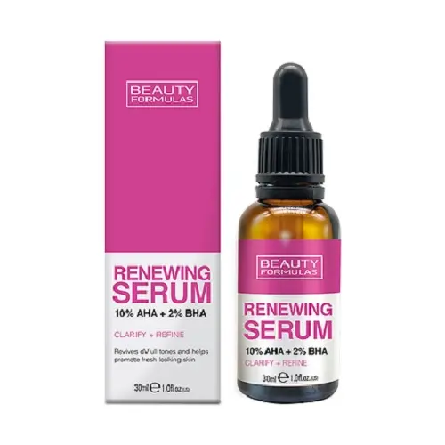 BEAUTY FORMULAS RENEWING SERUM (10%AHA+2%BHA ) 30mL