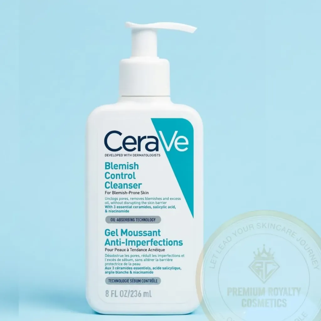 CERAVE [ BLEMISH CONTROL CLEANSER ] Oil-Absorbing Technology ( 236mL ) 8fl.oz