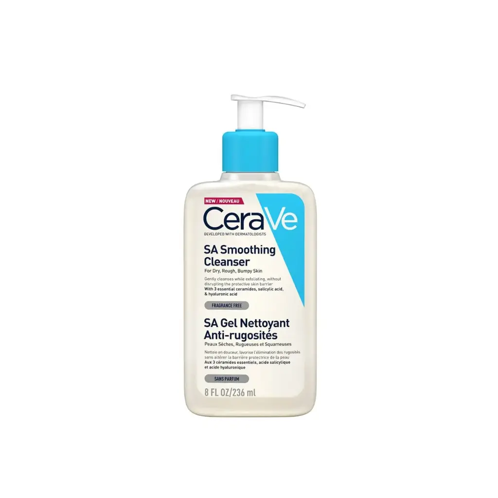 CERAVE SA SMOOTHING CLEANSER (SA Gel Nettoyant Anti-rugosites) 8 FL OZ / 236ml