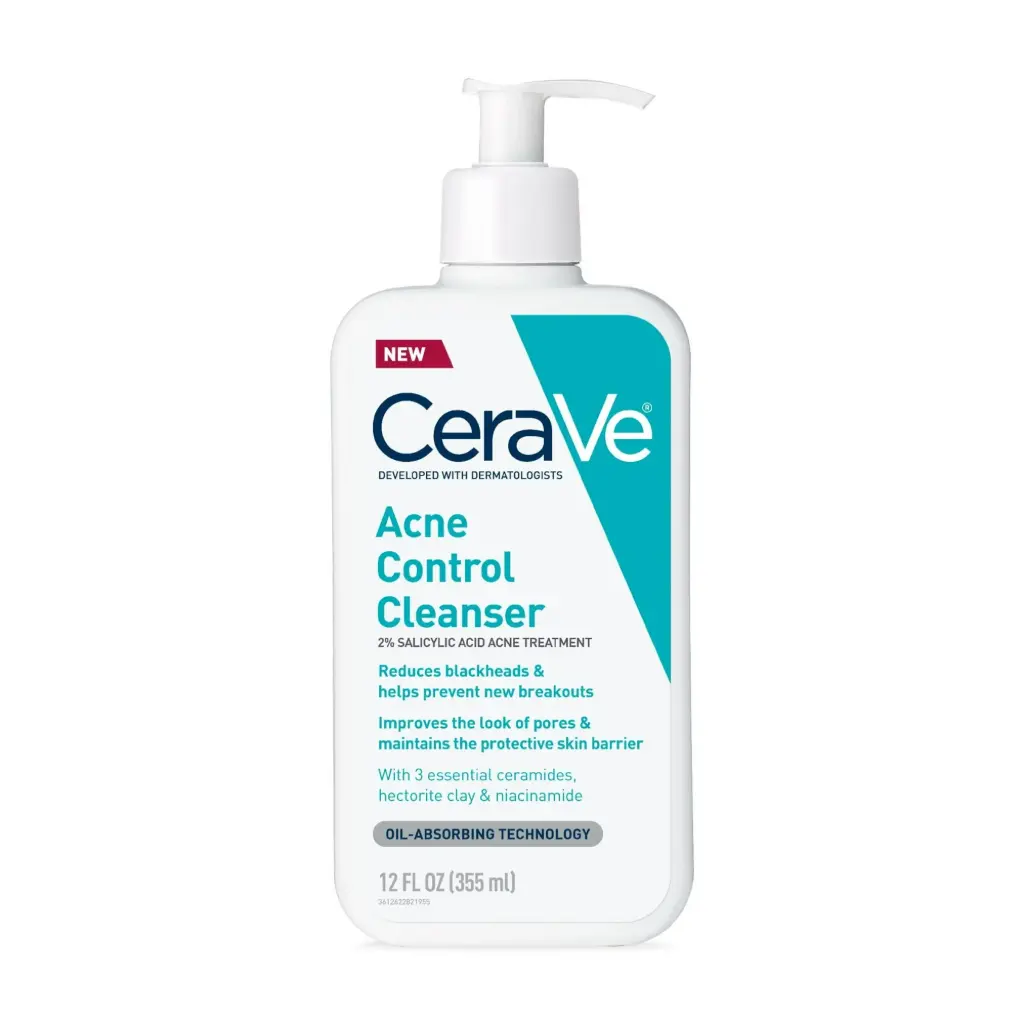 CERAVE ACNE CONTROL CLEANSER OIL ABSORBING TECHNOLOGY 12fl.oz 355ml