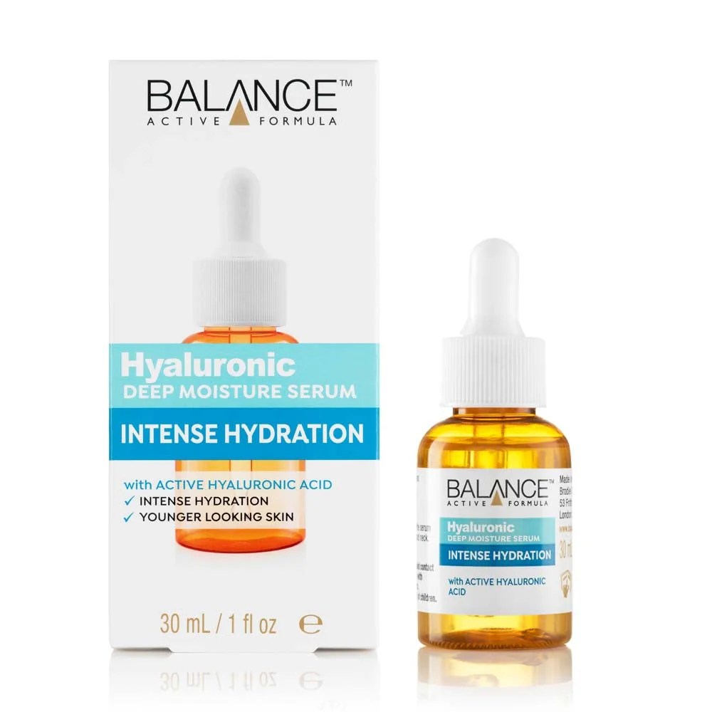 BALANCE ACTIVE FORMULA HYALURONIC DEEP MOISTURE SERUM 30ML