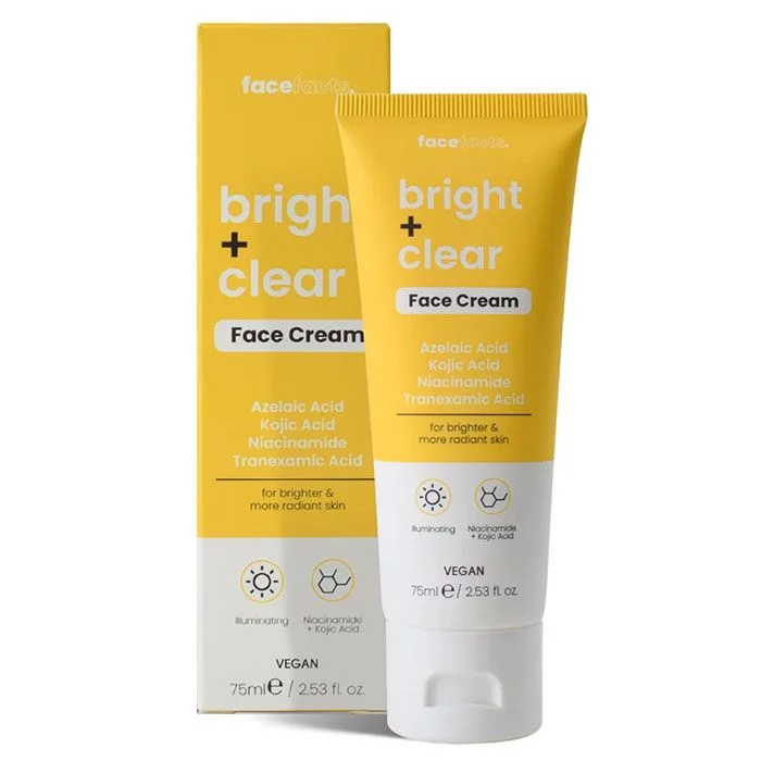 FACEFACTS BRIGHT+CLEAR FACE CREAM 75ML 2.53fl.oz