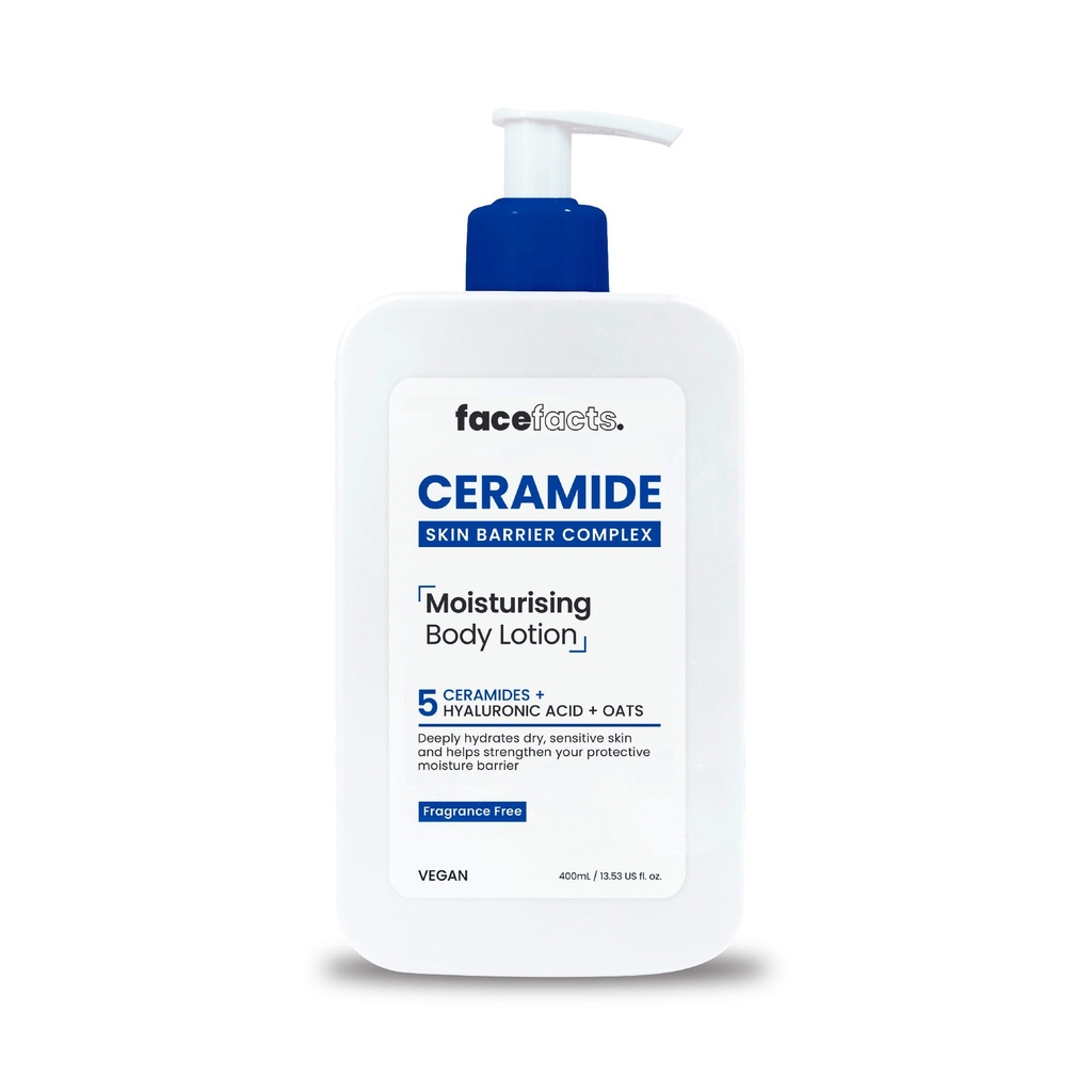FACEFACTS CERAMIDE SKIN BARRIER COMPLEX ( MOISTURISING BODY LOTION ) 400mL