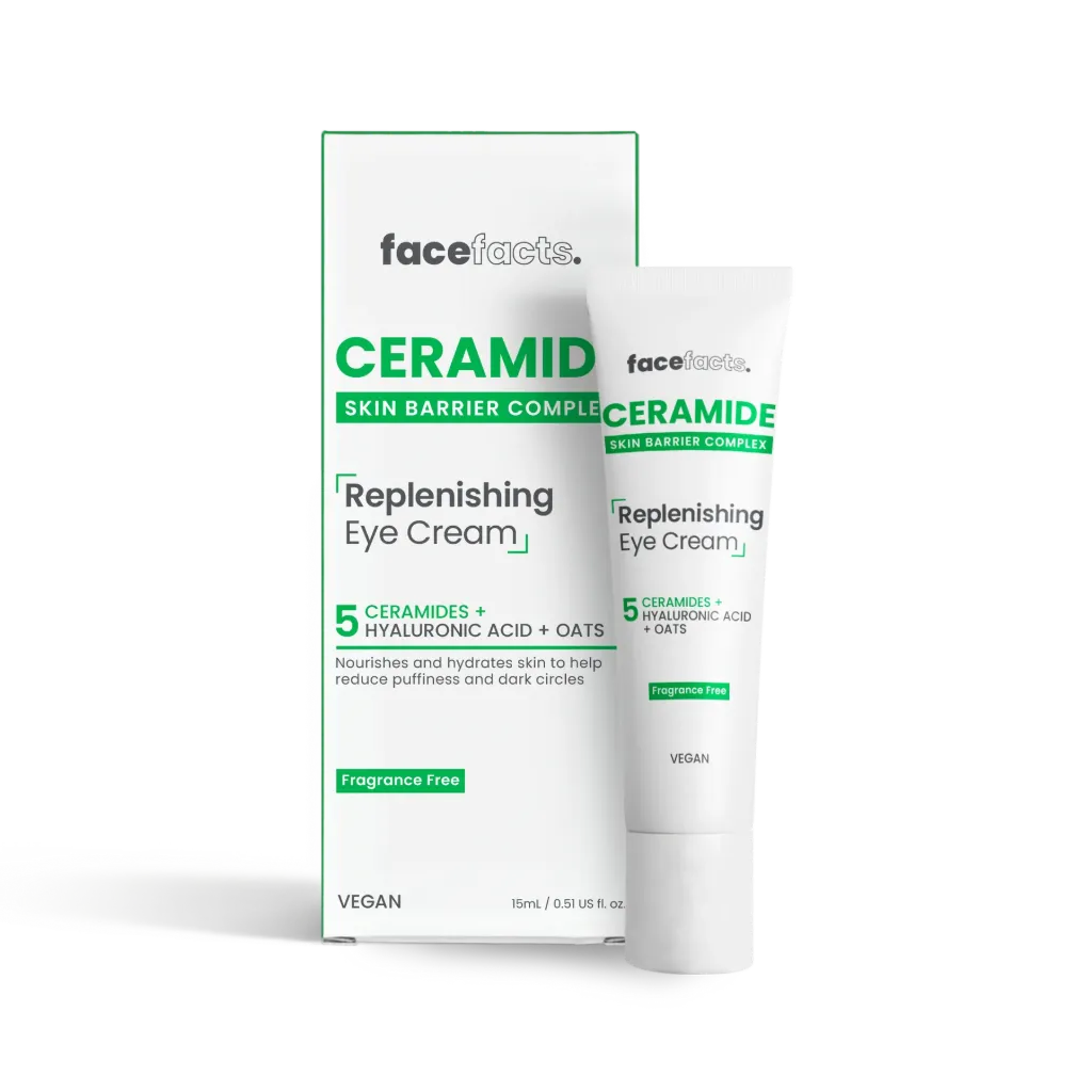 FACEFACTS CERAMIDE SKIN BARRIER COMPLEX REPLENISHING EYE CREAM 15ML
