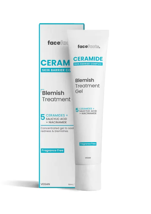 FACEFACTS CERAMIDE SKIN BARRIER COMPLEX (BLEMISH TREAMENT GEL) 50mL
