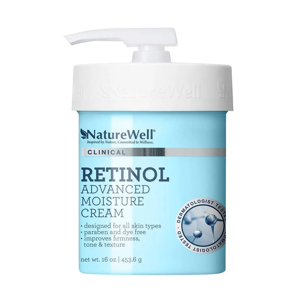 NATURE WELL CLINICAL RETINOL ADVANCED MOISTURE CREAM 453.6g