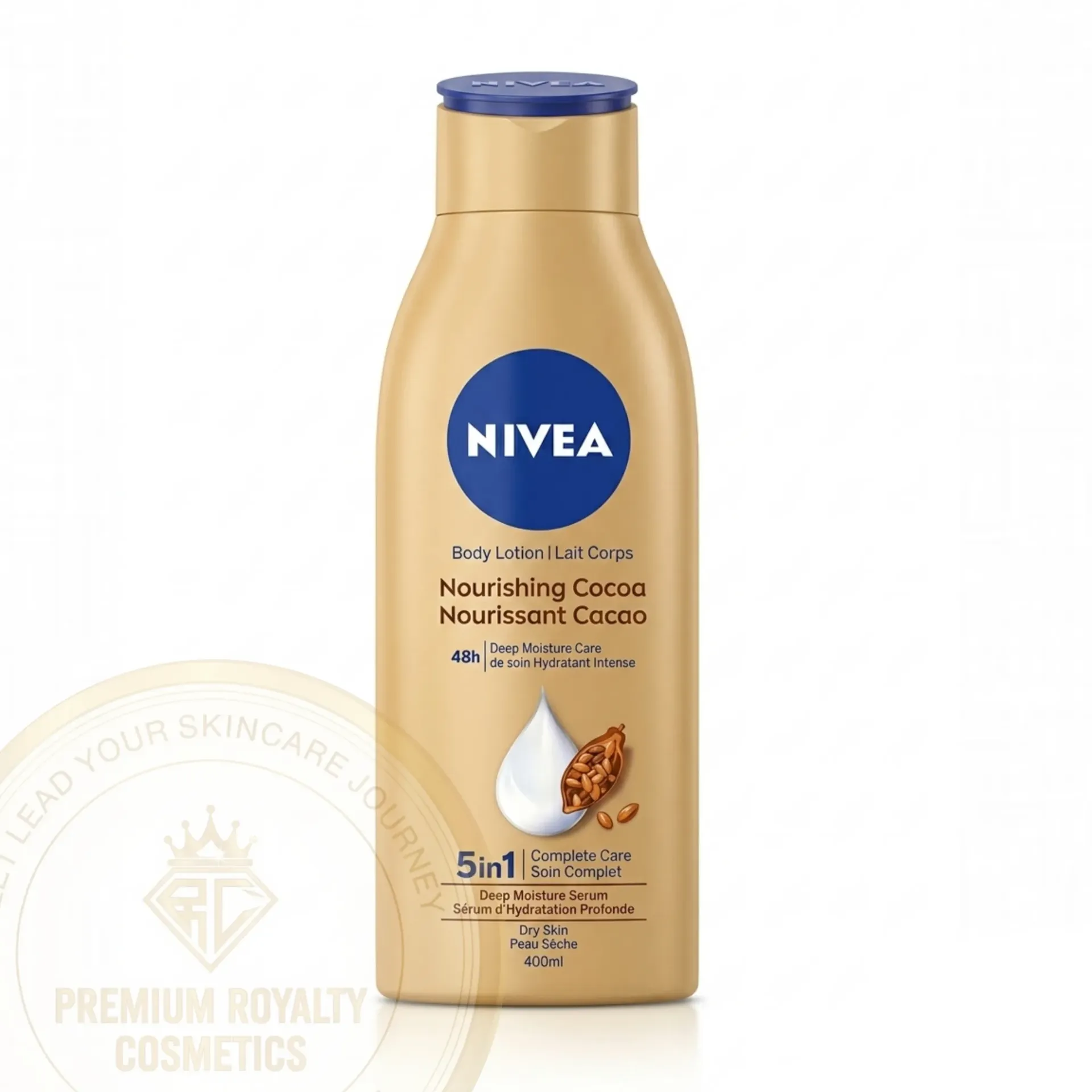 NIVEA NOURISHING COCOA BODY LOTION 400mL