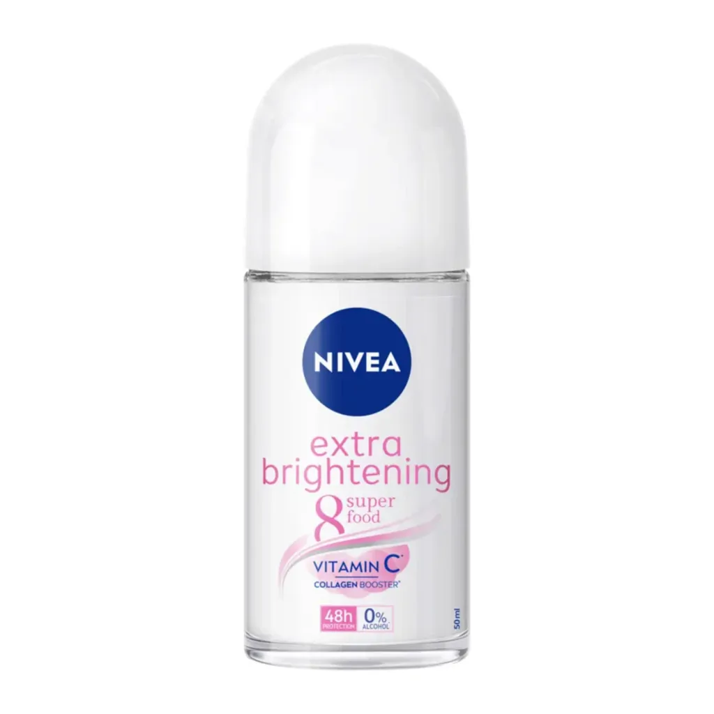 NIVEA ANTI-PRESPIRANT EXTRA BRIGHTENING ROLLON 50ML
