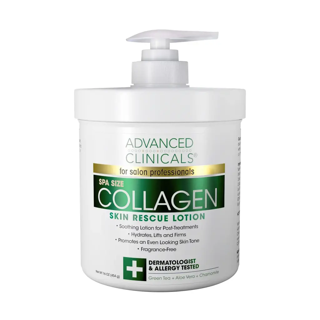 ADVANCED CLINICALS ( COLLAGEN ) SKIN RESCUE CREAM 454mL