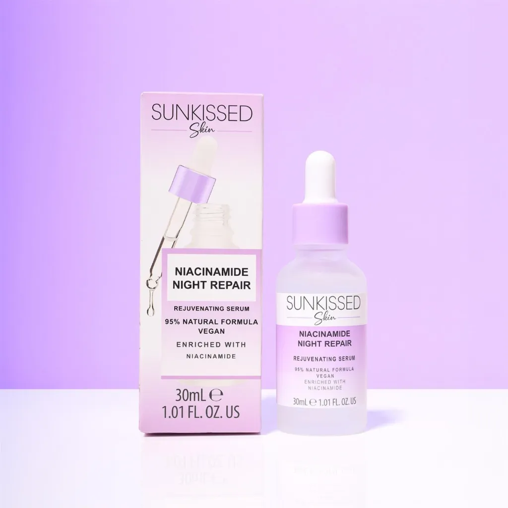 Sunkissed Niacinamide Night Repair Rejuvenating Serum 30ml