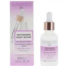 Sunkissed Niacinamide Night Repair Rejuvenating Serum 30ml