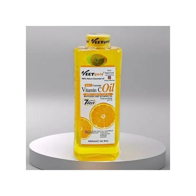VEETGOLD VITAMIN C BODY OIL 500ML