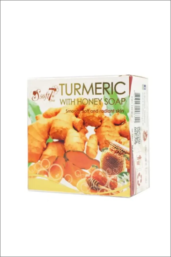 SOFT 7(TURMERIC WITH HONEY SOAP ) 135g