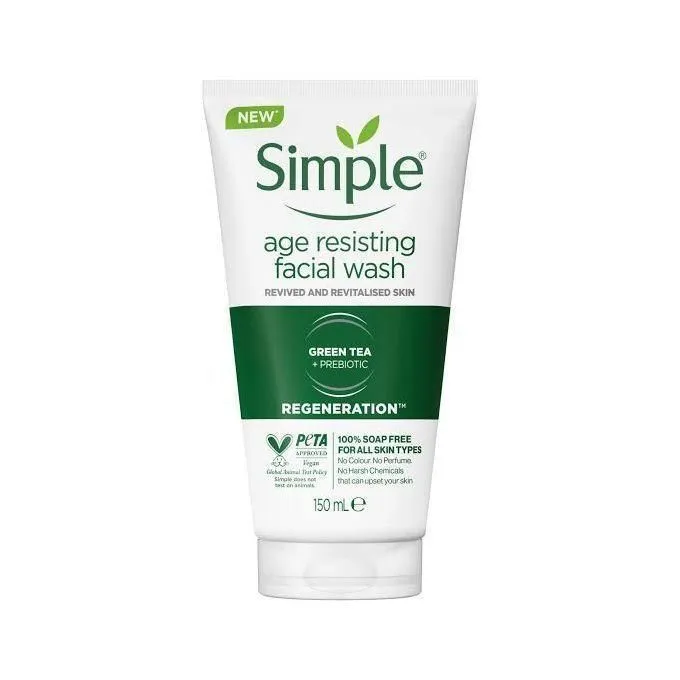 SIMPLE AGE RESISTING FACIAL WASH 150ML
