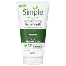 SIMPLE AGE RESISTING FACIAL WASH 150ML
