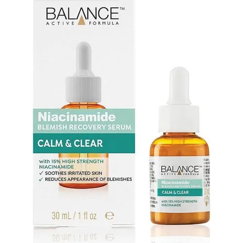 [PRC-0150] BALANCE ACTIVE FORMULA NIACINAMIDE BLEMISH RECOVERY SERUM 15% 30mL