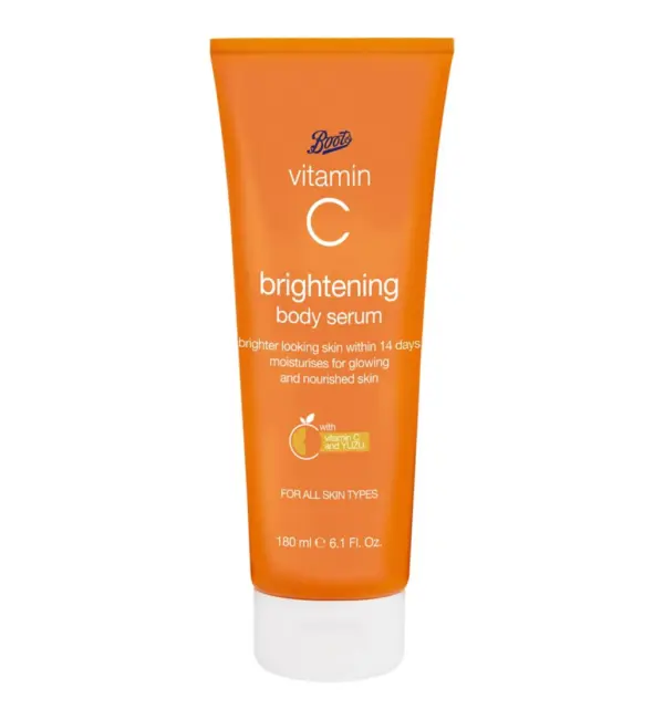 BOOTS VITAMIN C BRIGHTENING BODY SERUM 180ml