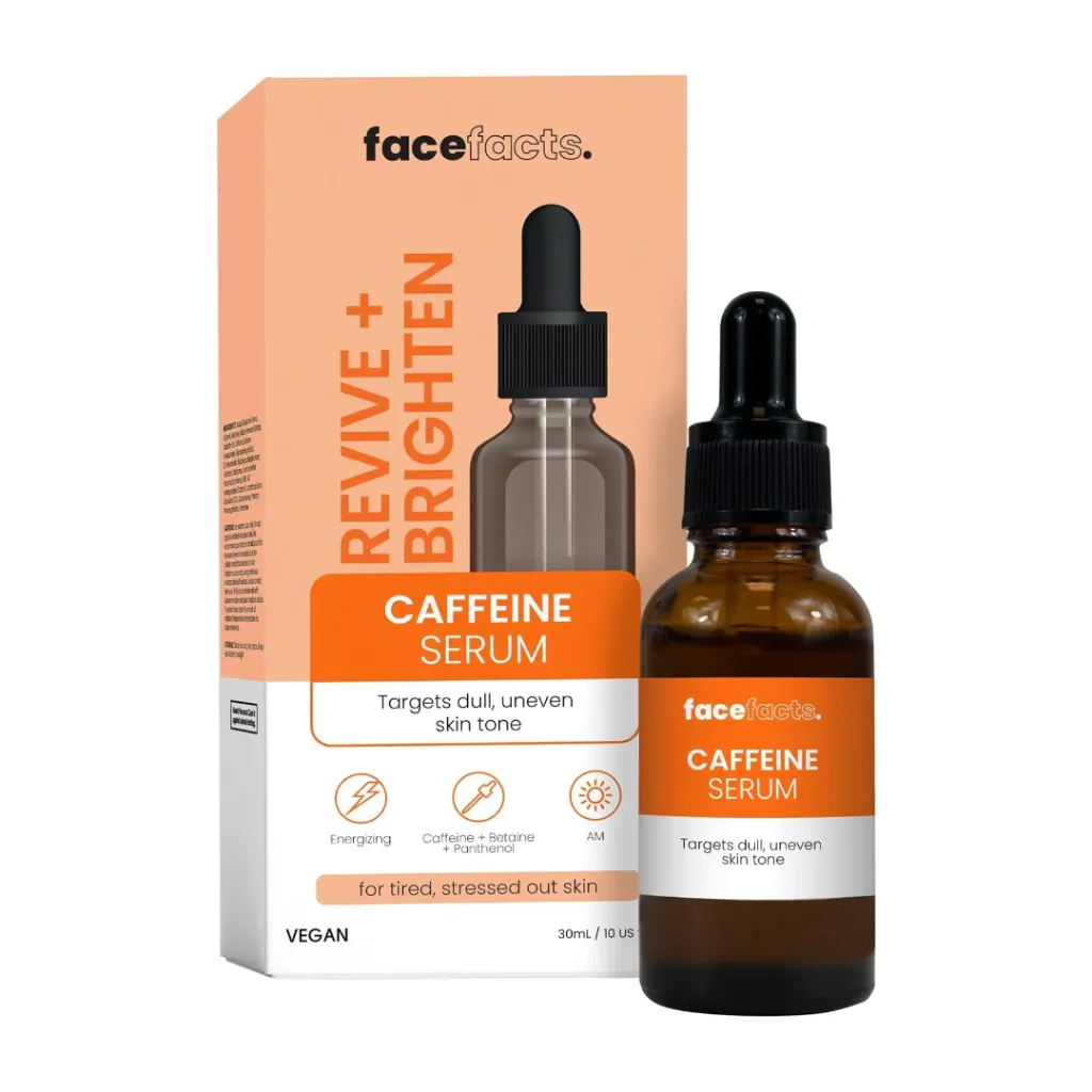 FACEFACTS REVIVE + BRIGHTEN ( CAFFEINE ) SERUM 30mL