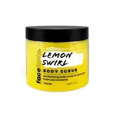 FACEFACTS LEMON SWIRL BODY BUTTER SCRUB 400g
