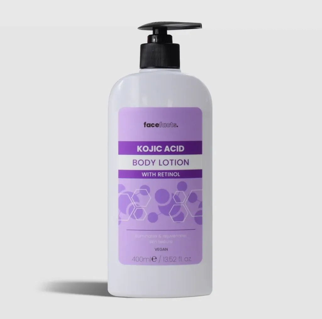 FACEFACTS KOJIC ACID BODY LOTION WITH RETINOL 400ml
