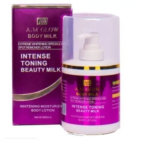 A.M GLOW INTENSE TONING WHITENNING BEAUTY MILK 300ML