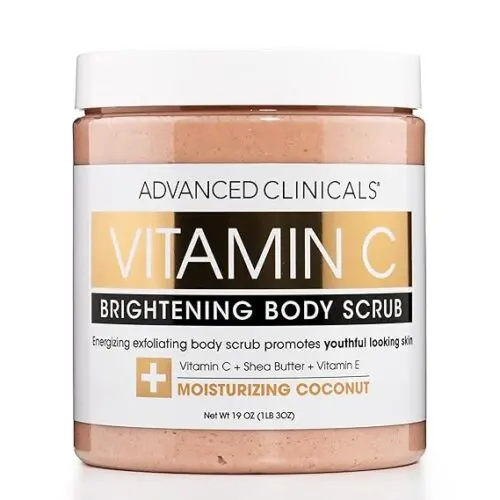 ADVANCED CLINICALS VITAMIN C BRIGHTENING BODY SCRUB 19oz