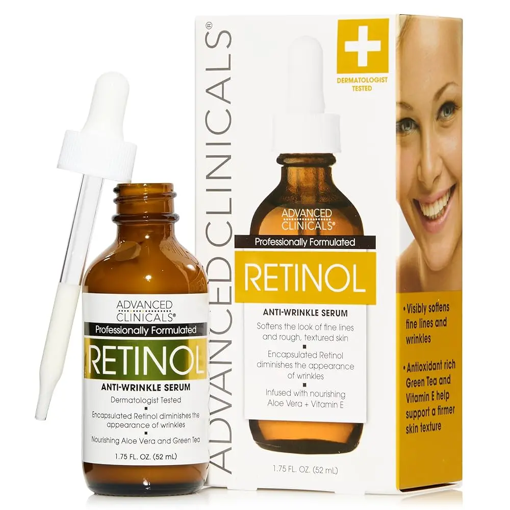ADVANCED CLINICALS RETINOL SERUM ANTI - WRINKLE 52ML