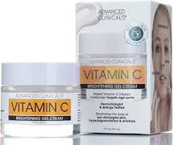 ADVANCED CLINICALS VITAMIN C BRIGHTENING GEL- CREAM 59ML