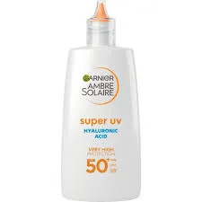 GARNIER AMBRE SOLAIRE SUPER UV HYDRATING FLUID SPF 50+ UVB+UVA 40mL